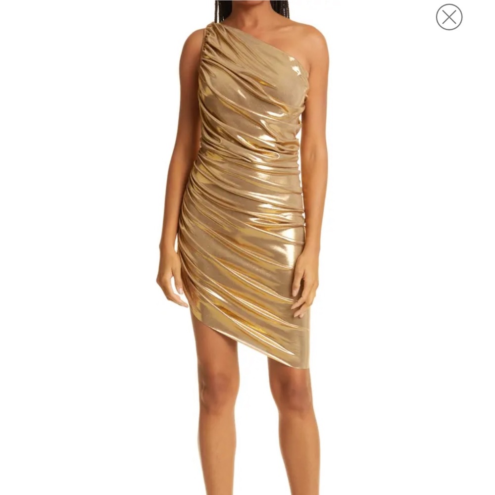 NORMA KAMALI Diana One-Shoulder Minidress - NWT